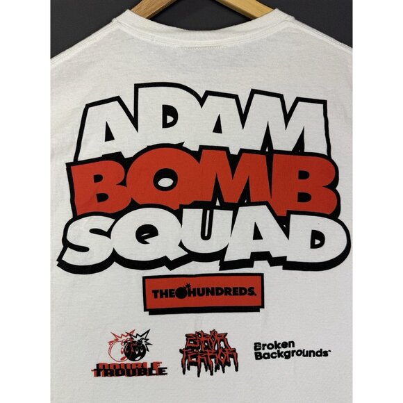 The Hundreds Adam Bomb Squad Broken Backgrounds Double Trouble Error Terror Rare - Picture 3 of 16